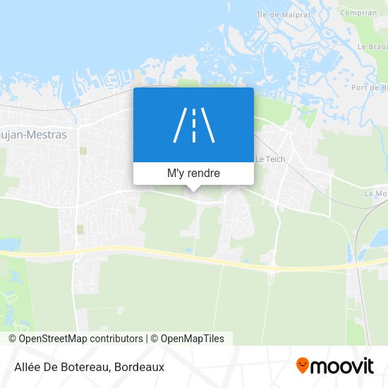 Allée De Botereau plan