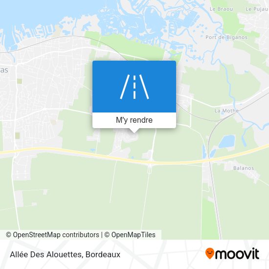 Allée Des Alouettes plan