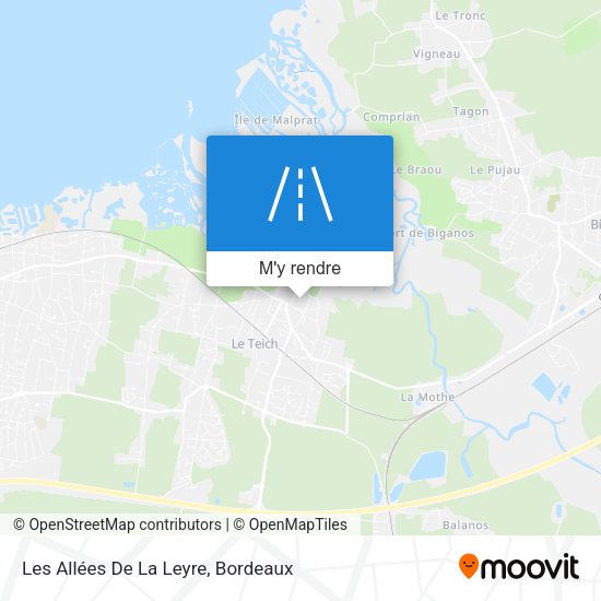 Les Allées De La Leyre plan