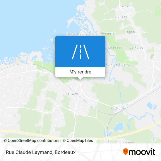 Rue Claude Laymand plan