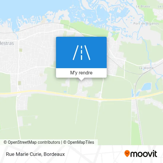 Rue Marie Curie plan