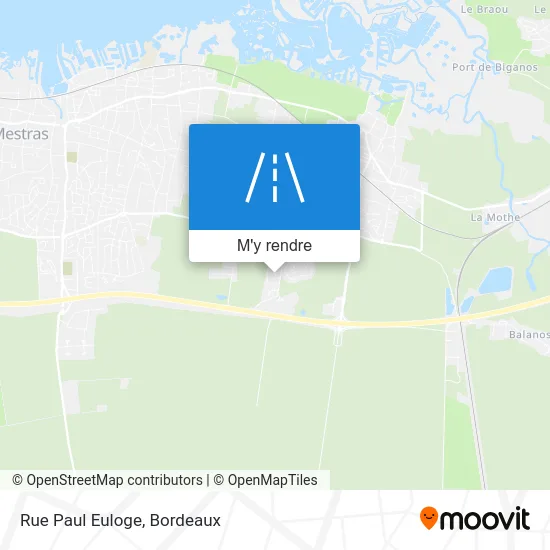 Rue Paul Euloge plan