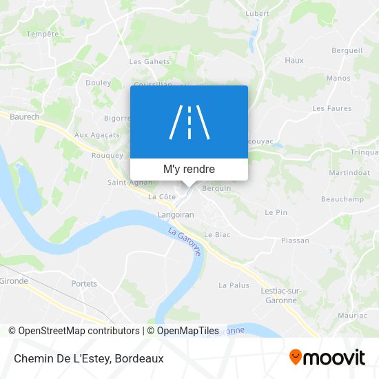 Chemin De L'Estey plan