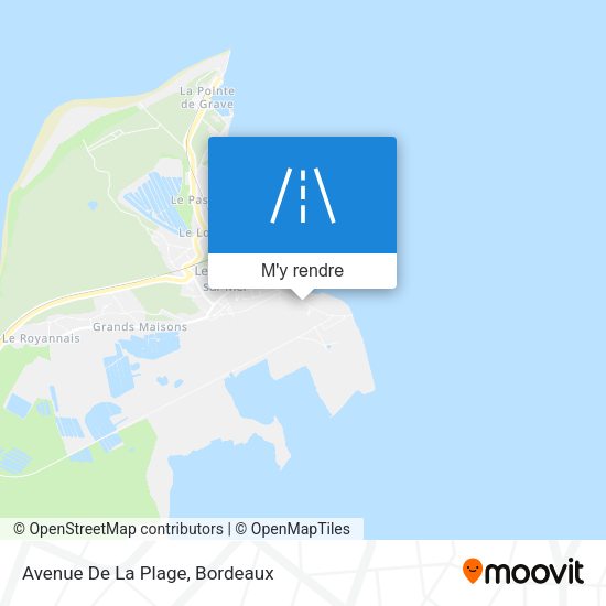 Avenue De La Plage plan