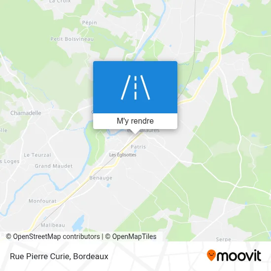 Rue Pierre Curie plan