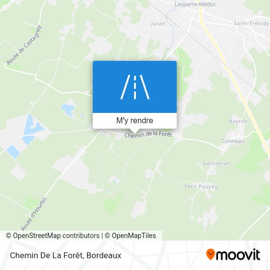 Chemin De La Forêt plan