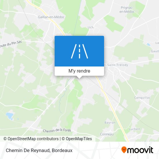 Chemin De Reynaud plan