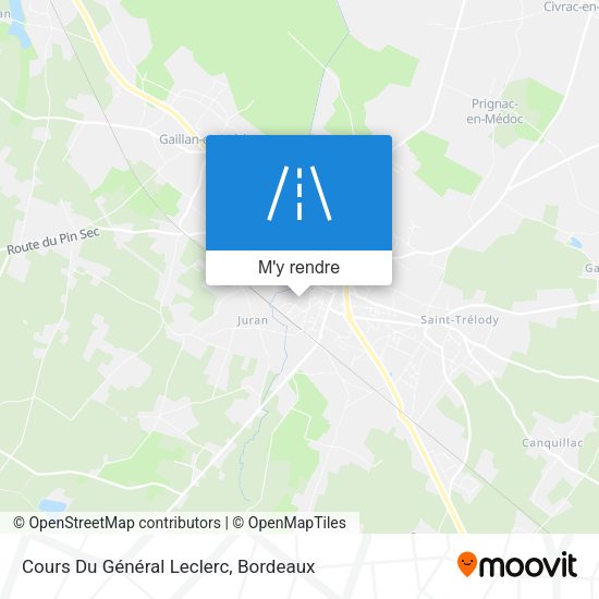 Cours Du Général Leclerc plan