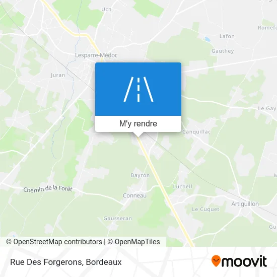 Rue Des Forgerons plan