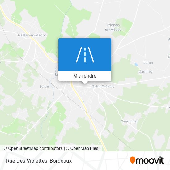 Rue Des Violettes plan