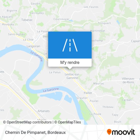 Chemin De Pimpanet plan