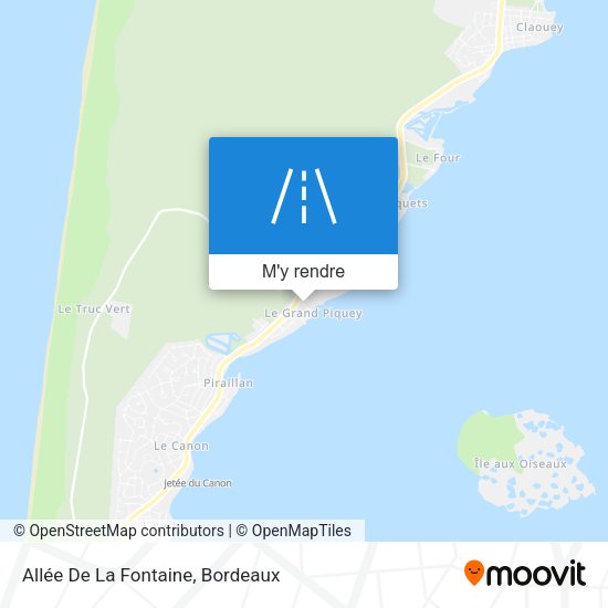 Allée De La Fontaine plan