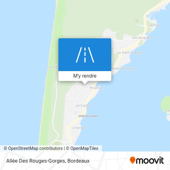Allée Des Rouges-Gorges plan