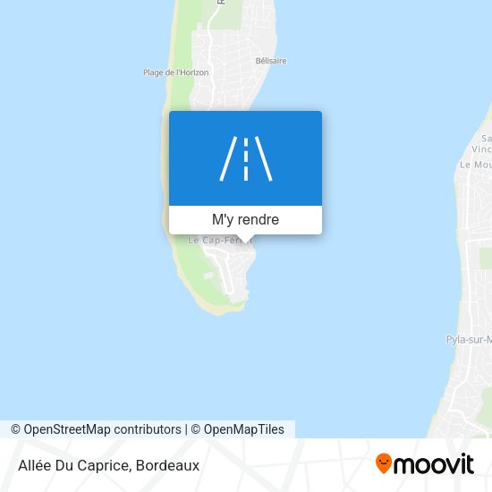 Allée Du Caprice plan