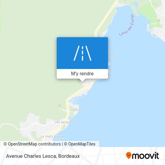 Avenue Charles Lesca plan