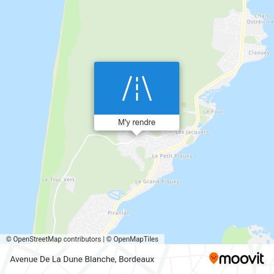 Avenue De La Dune Blanche plan