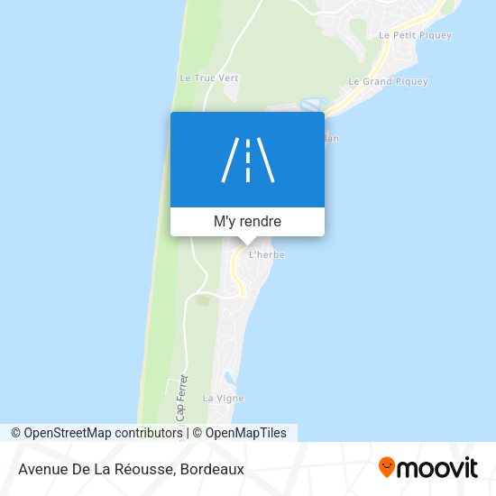 Avenue De La Réousse plan