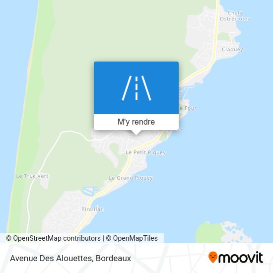 Avenue Des Alouettes plan