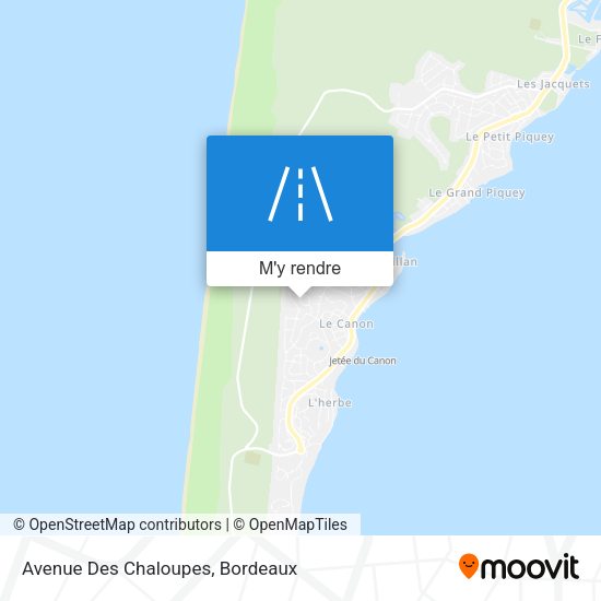 Avenue Des Chaloupes plan