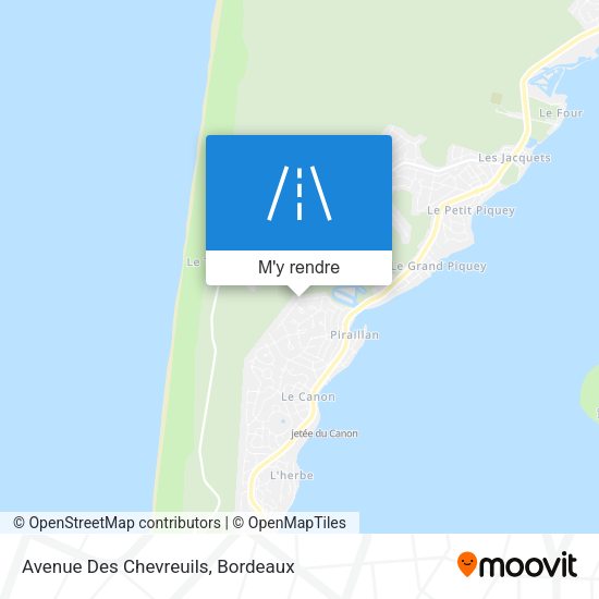 Avenue Des Chevreuils plan
