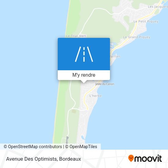 Avenue Des Optimists plan