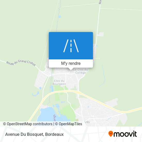 Avenue Du Bosquet plan