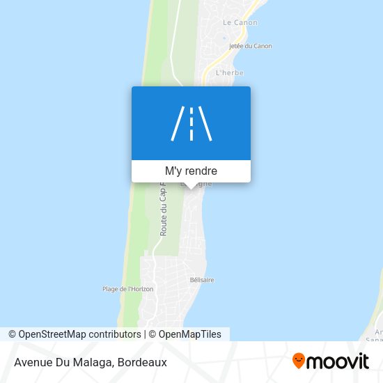 Avenue Du Malaga plan