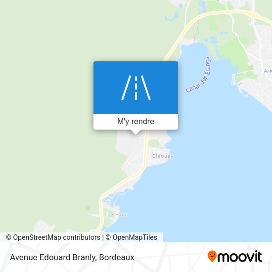 Avenue Edouard Branly plan