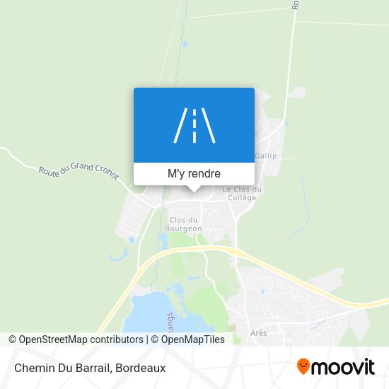Chemin Du Barrail plan