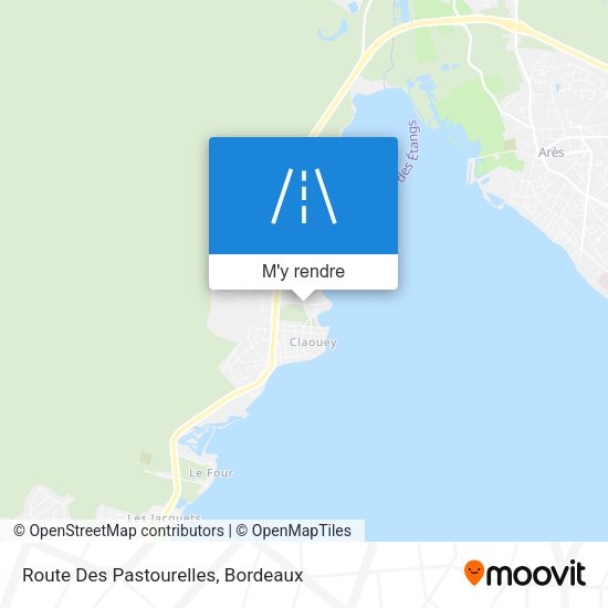 Route Des Pastourelles plan