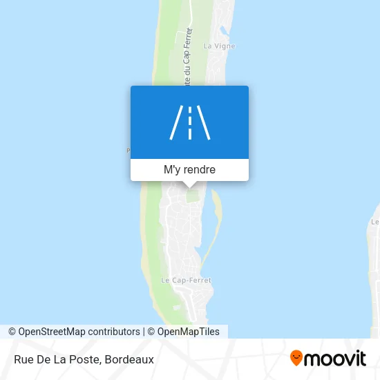 Rue De La Poste plan