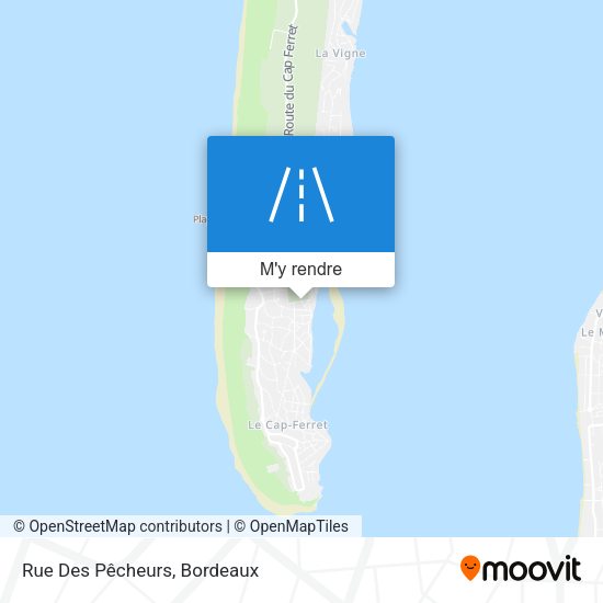 Rue Des Pêcheurs plan