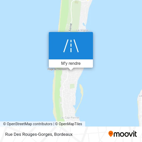 Rue Des Rouges-Gorges plan