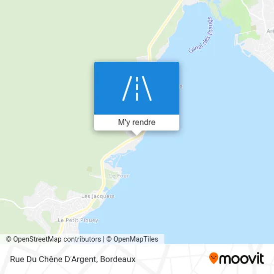 Rue Du Chêne D'Argent plan