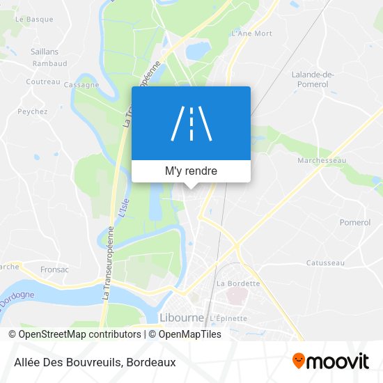 Allée Des Bouvreuils plan