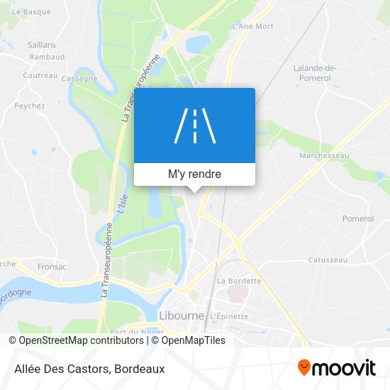 Allée Des Castors plan