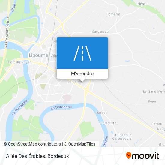 Allée Des Érables plan
