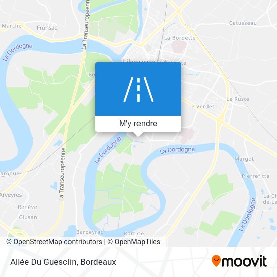 Allée Du Guesclin plan
