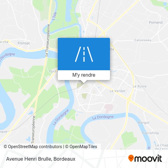 Avenue Henri Brulle plan