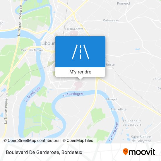 Boulevard De Garderose plan