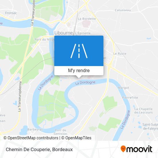 Chemin De Couperie plan