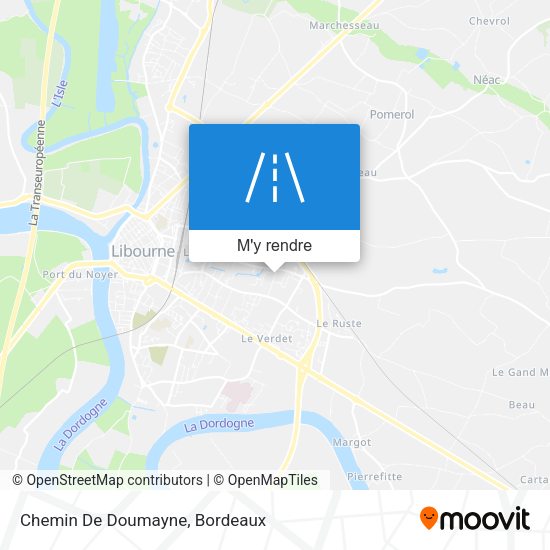 Chemin De Doumayne plan