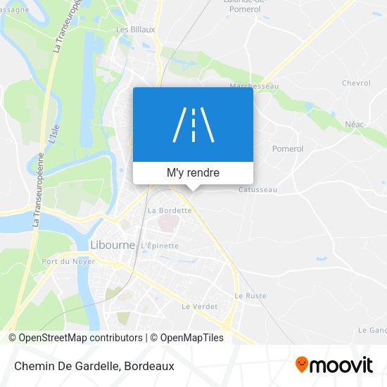 Chemin De Gardelle plan