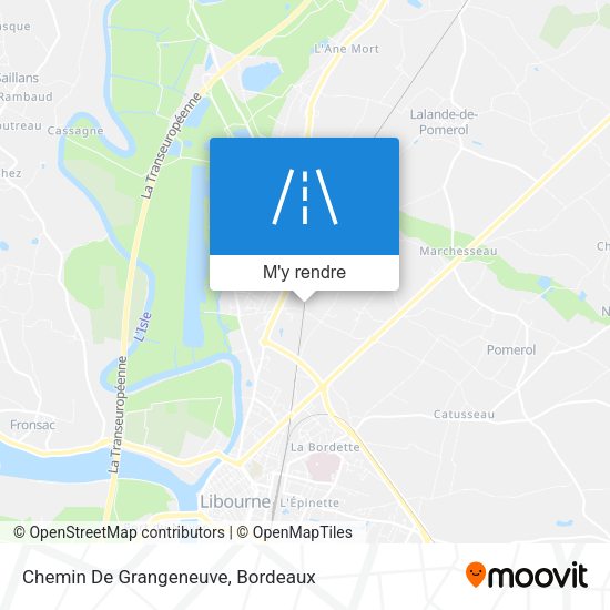 Chemin De Grangeneuve plan