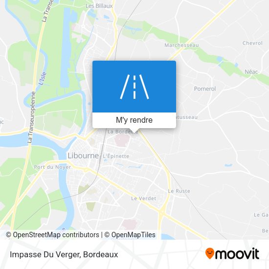 Impasse Du Verger plan
