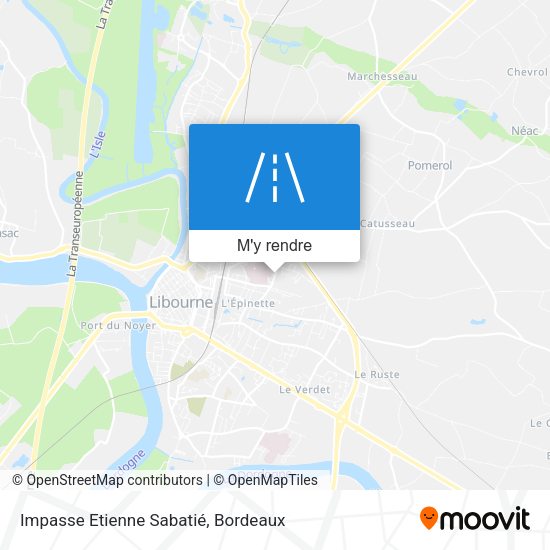 Impasse Etienne Sabatié plan