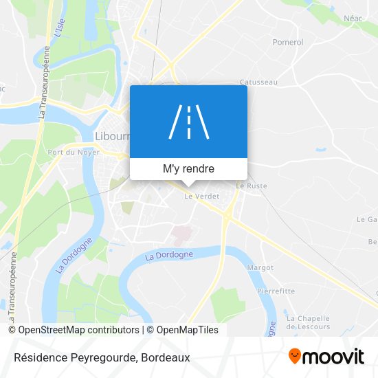 Résidence Peyregourde plan