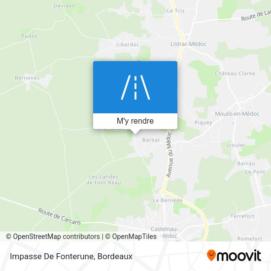 Impasse De Fonterune plan