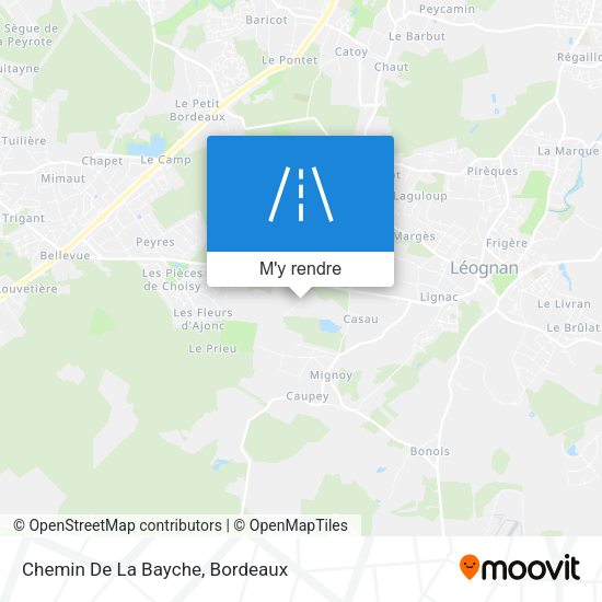 Chemin De La Bayche plan