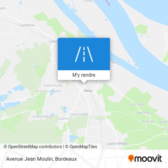 Avenue Jean Moulin plan